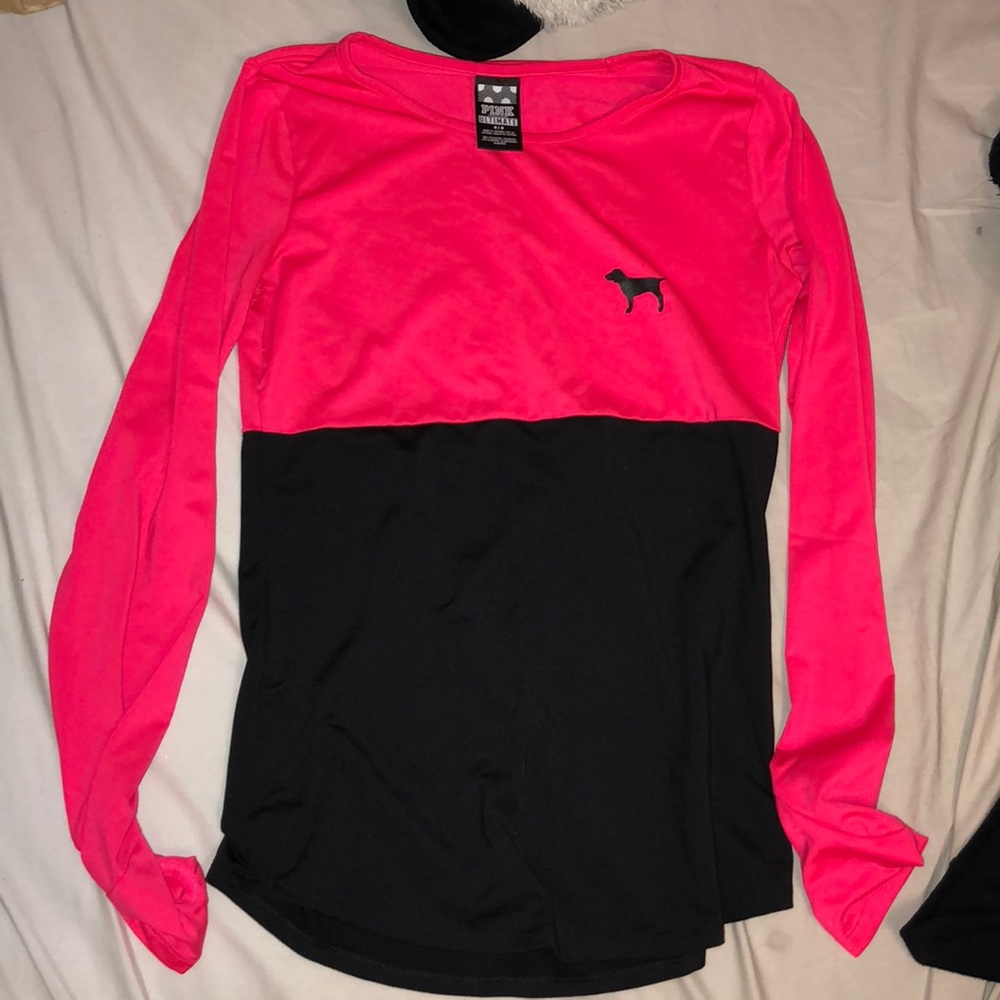 PINK ultimate active long sleeve shirt
